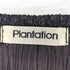 プランテーション Plantation プリーツ加工シアーカットソー レディース JPN:M